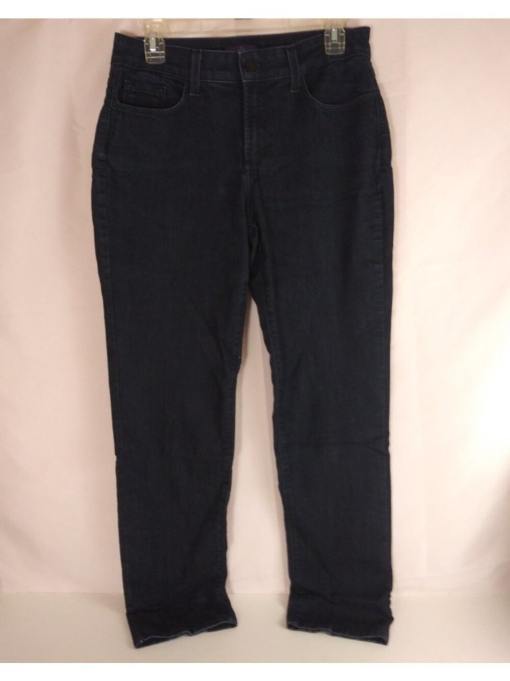 NYDJ Not Your Daughters Jeans Beaded Low Rise Straight Leg Jeans Size 8
